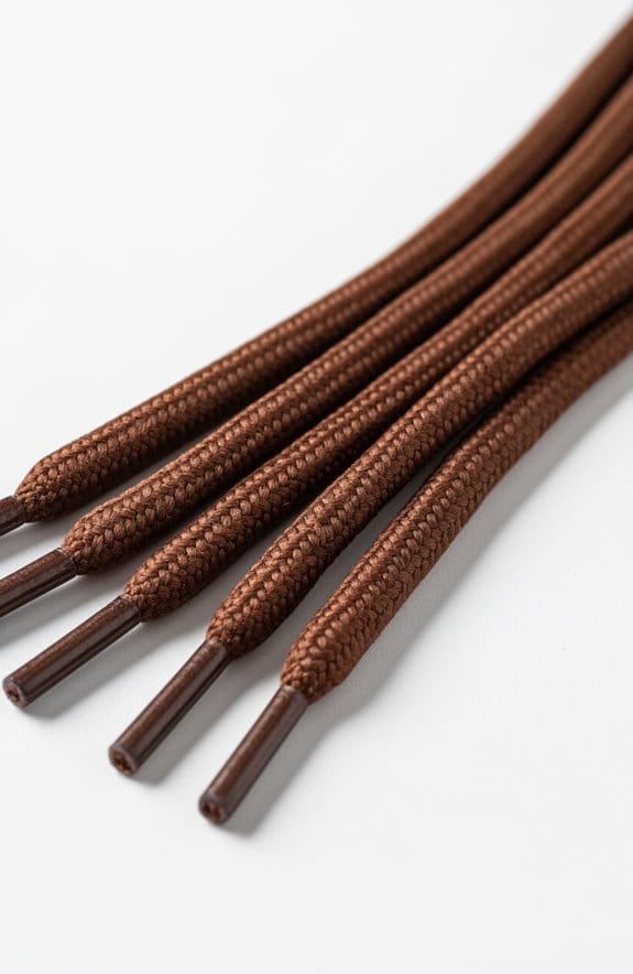 choosing brown shoe laces