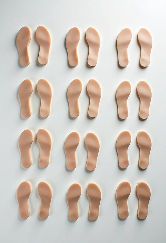 comfortable height boosting shoe inserts