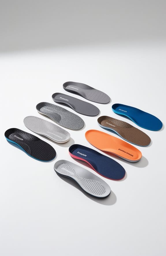 comfortable shoe insoles selection