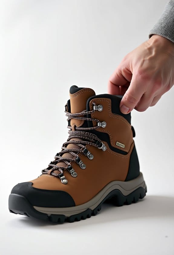 heel lock lacing technique
