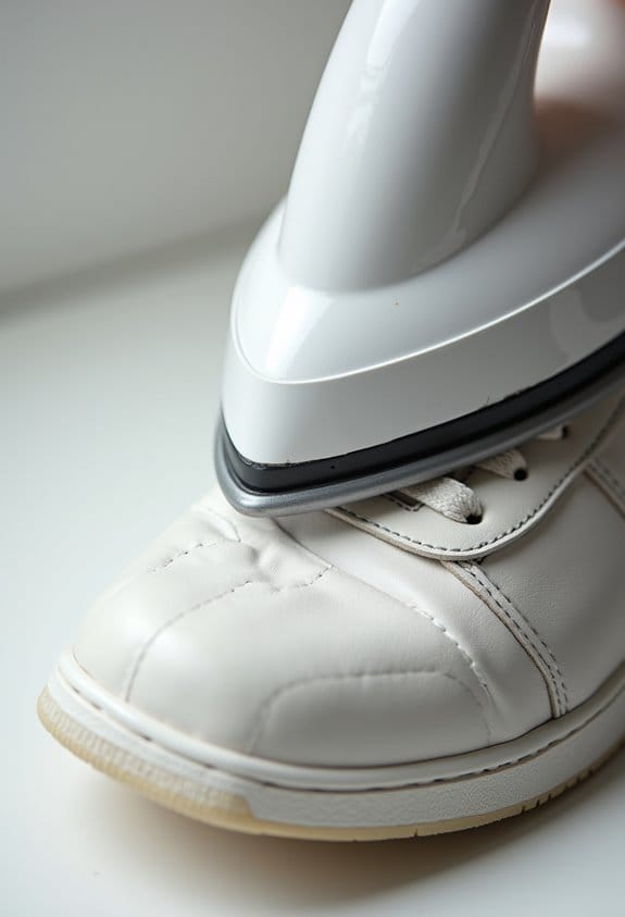 remove creases using heat