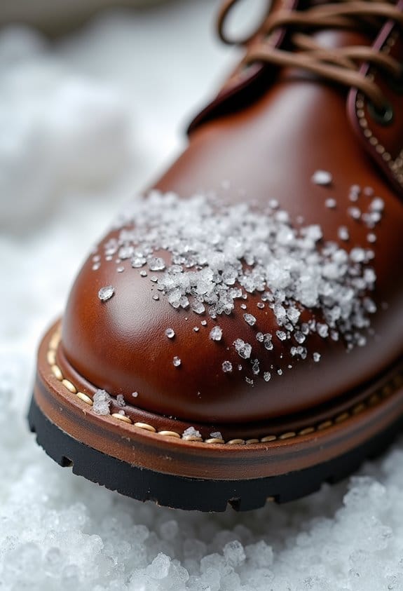 salt damages leather boots