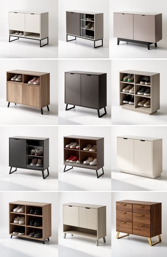 shoe cabinets for stylish organization