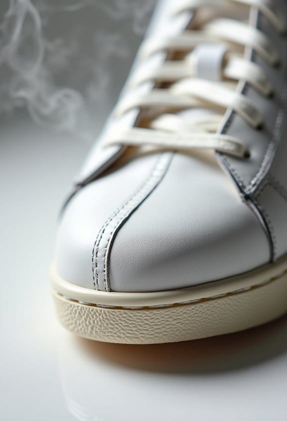 steam leather sneaker care
