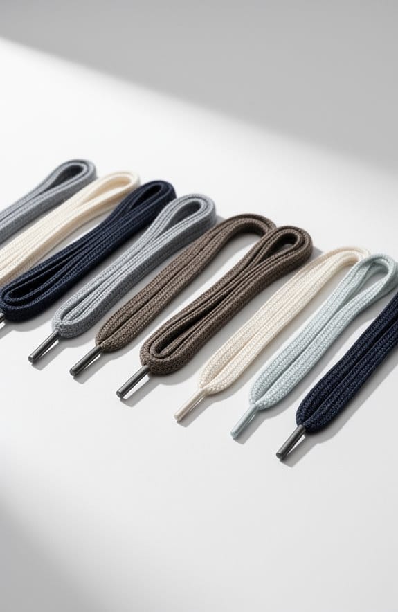 stylish flat shoe laces