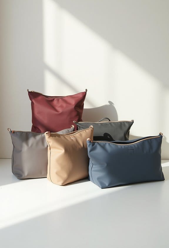 stylish space saving shoe bags