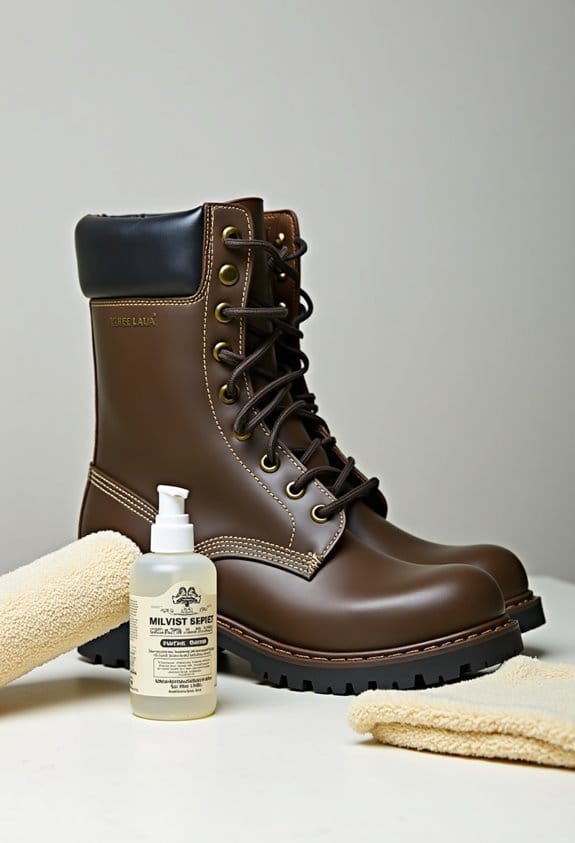 top military boot cleaners